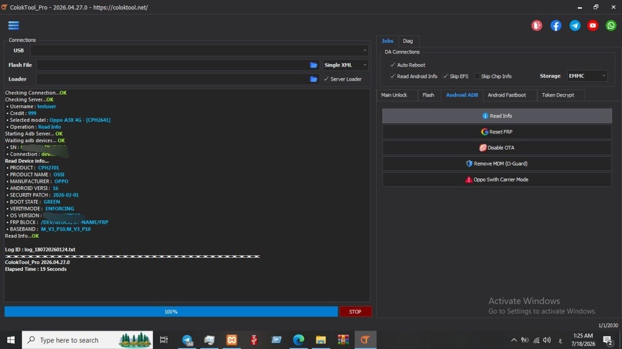 Source Coloktool source+ server+ files 